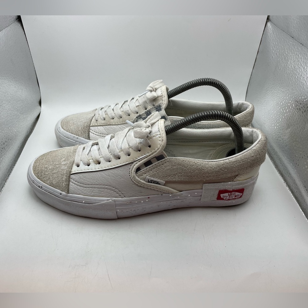 Vans OTW white leather suede women’s sneakers size 9